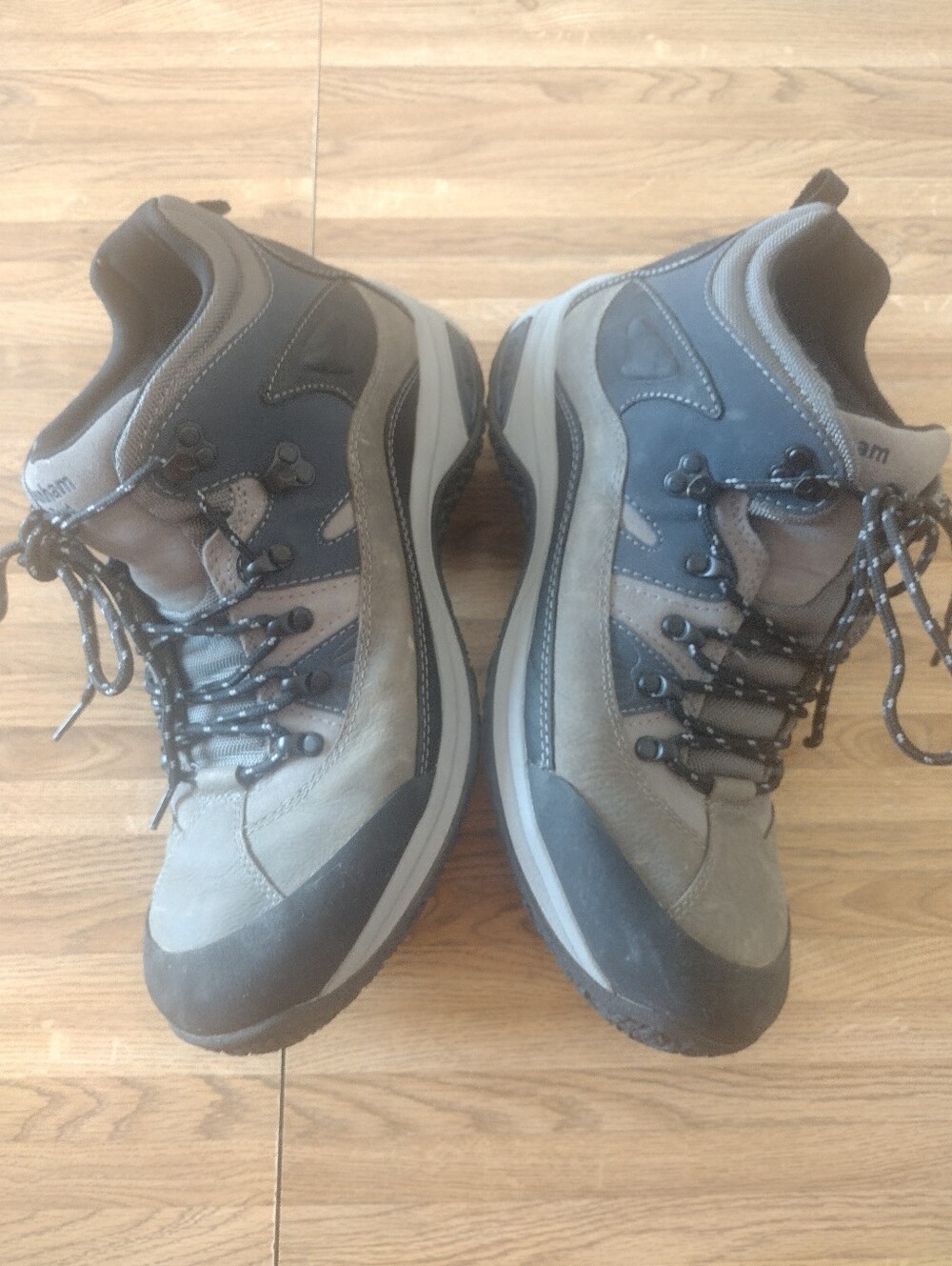 Men's Dunham Cloud Waterproof Size 14EE Slip Resistant Gray Hiking Boots - Picture 6 of 10